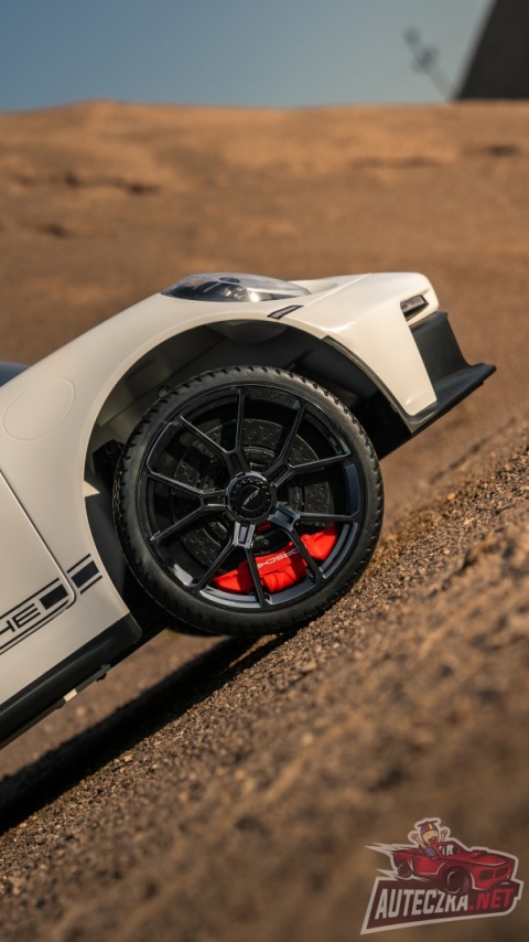 Auto na akumulator Porsche 911 GT3 24V 14Ah Biały + 4x200W MOCY + PILOT