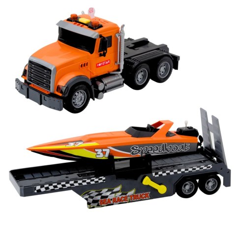 Ciężarówka transport łodzi 1:14