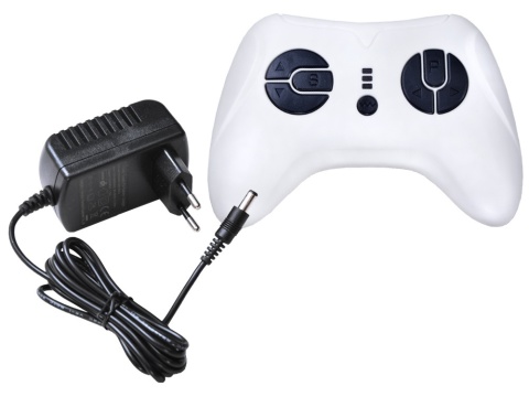 DUŻY TRAKTOR NA AKUMULATOR BLAST 4x4 Z KABINĄ PILOTEM PRZYCZEPKĄ