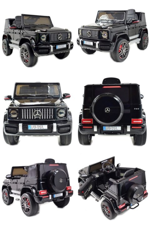 DUŻY TRAKTOR NA AKUMULATOR BLAST 4x4 Z KABINĄ PILOTEM PRZYCZEPKĄ