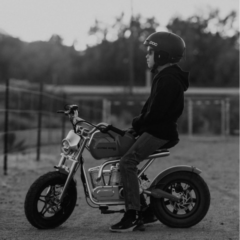 Motor Elektryczny Dla Dzieci HyperGoGo S9 do 16km/h + POMPOWANE KOŁA, LI-ON Bateria