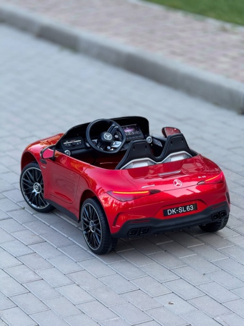 ORYGINALNY MERCEDES SL 63, PEŁEN WYPOSAŻENIE, LAKIER, 24 V JAKOŚĆ/DK-SL63