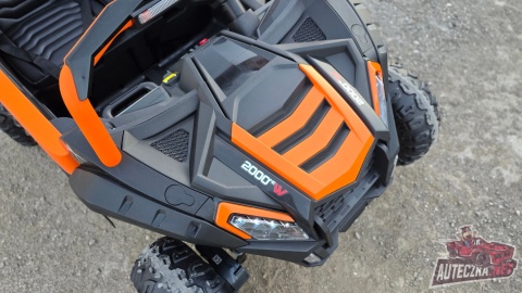 Autko na akumulator MEGA Buggy ATV Racing 4x4 POMARAŃCZOWY 24V 21Ah