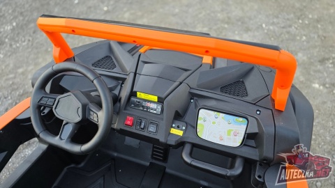 Autko na akumulator MEGA Buggy ATV Racing 4x4 POMARAŃCZOWY 24V 21Ah