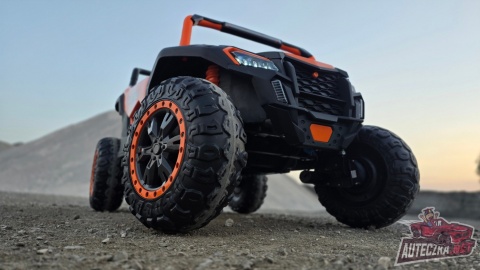 Autko na akumulator MEGA Buggy ATV Racing 4x4 POMARAŃCZOWY 24V 21Ah