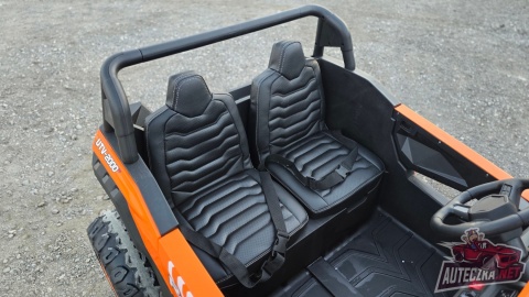 Autko na akumulator MEGA Buggy ATV Racing 4x4 POMARAŃCZOWY 24V 21Ah