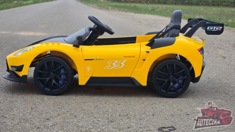 Pojazd Maserati MC20 GT2 Żółty