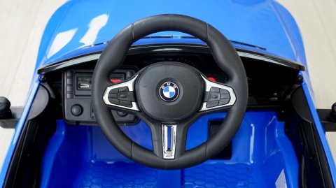 Auto Na Akumulator Bmw M4 Niebieskie 2x45W + 12V 14Ah POWIĘKSZONY AKUMULATOR