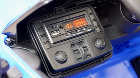 Auto Na Akumulator Bmw M4 Niebieskie 2x45W + 12V 14Ah POWIĘKSZONY AKUMULATOR