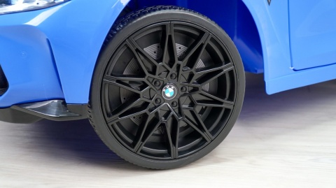 Auto Na Akumulator Bmw M4 Niebieskie 2x45W + 12V 14Ah POWIĘKSZONY AKUMULATOR