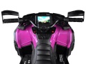 Quad Can Am Outlander 4x4 na akumulator 24V 7Ah + PANEL MP4 Różowy