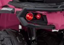 Quad Can Am Outlander 4x4 na akumulator 24V 7Ah + PANEL MP4 Różowy