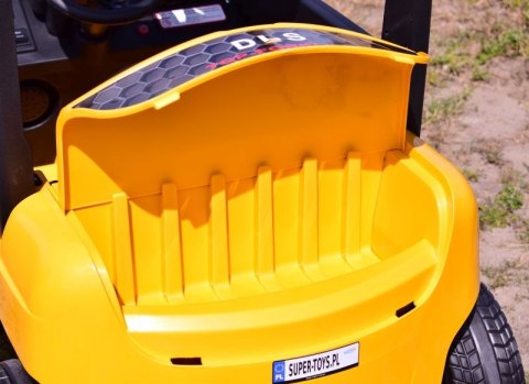 OUTLET WÓZEK WIDŁOWY NA AKUMULATOR, PILOT, MIĘKKIE KOŁA, SKÓRA/DLS-08