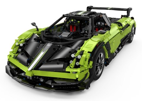 Autko 1:8 Pagani Huayra BC Klocki Zielony RASTAR