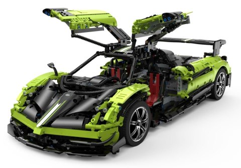 Autko 1:8 Pagani Huayra BC Klocki Zielony RASTAR