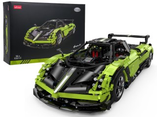 Autko 1:8 Pagani Huayra BC Klocki Zielony RASTAR