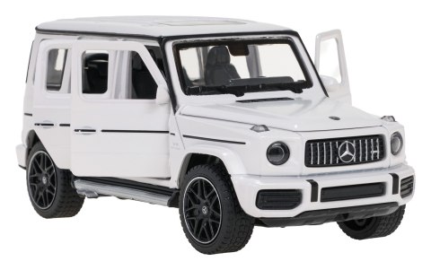 Autko Metalowe 1/32 Mercedes-Benz AMG G63 z Dźwiękiem Białe RASTAR