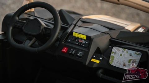 Autko na akumulator MEGA Buggy ATV Racing 4x4 Błękitny / Turkusowy 24V 14Ah