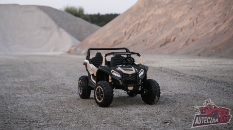Autko na akumulator MEGA Buggy ATV Racing 4x4 KHAKI 24V 21Ah