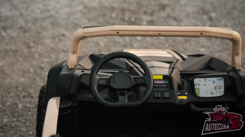 Autko na akumulator MEGA Buggy ATV Racing 4x4 KHAKI 24V 21Ah