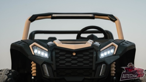 Autko na akumulator MEGA Buggy ATV Racing 4x4 KHAKI 24V 21Ah