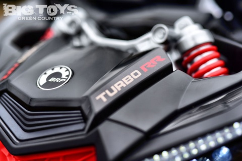 Buggy CAN-AM Maverick 3 DELUXE + Pompowane KOŁA auto na akumulator Czarny 4x200W 24V DK-CA001