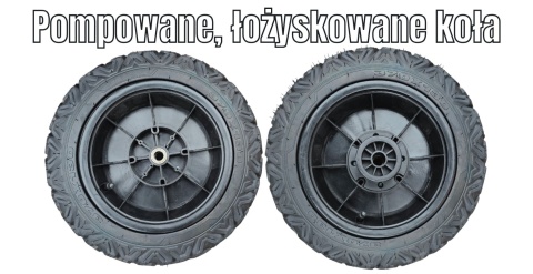 Buggy CAN-AM Maverick 3 DELUXE + Pompowane KOŁA auto na akumulator Czarny 4x200W 24V DK-CA001