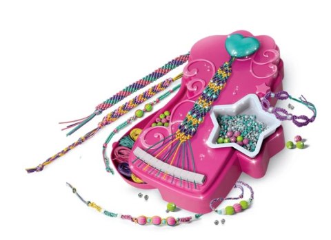 Crazy Chic Zestaw Pracownia Bransoletkowa Mania Bransoletki Przyjaźni Clementoni 18857