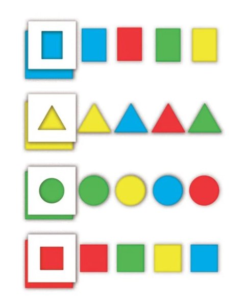Gra edukacyjna Kształty i Kolory Uczę się Bawiąc Język Polski Clementoni 50764