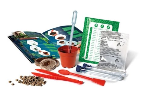 Naukowa Zabawa Laboratorium Szklarnia HI-TECH Botanika Doświadczenie Język Polski Clementoni 50915