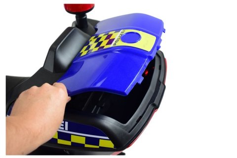 OLBRZYMI SUPER MOTOR ŚCIGACZ POLICYJNY,MIĘKKIE KOŁA, MIĘKKIE SIEDZENIE, GAZ W RĄCZCE, HAMULEC /MH888