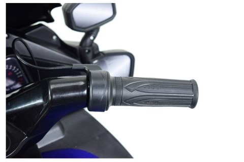 OLBRZYMI SUPER MOTOR ŚCIGACZ POLICYJNY,MIĘKKIE KOŁA, MIĘKKIE SIEDZENIE, GAZ W RĄCZCE, HAMULEC /MH888