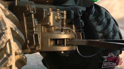 OLBRZYMI TRAKTOR 24 V Z PRZYCZEPĄ I ELEKTRYCZNIE PODNOSZONYM KIPREM SUPER JAKOŚĆ/HC306