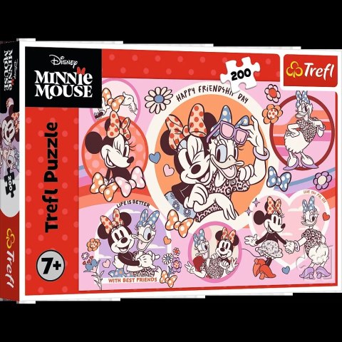 Puzzle - 200 - Zwyczaje Myszki Minnie - Trefl 13343