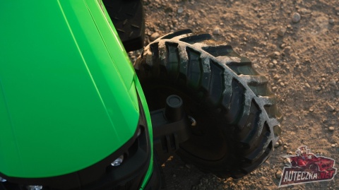 Traktor Na Akumulator HC-306 Z Przyczepą Jasno Zielony 24V