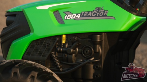 Traktor Na Akumulator HC-306 Z Przyczepą Jasno Zielony 24V