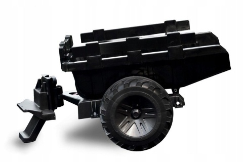 Traktor Na Akumulator + PRZYCZEPA A011 NEW HOLLAND T7 24V 2x200W + POWIĘKSZONY AKUMULATOR