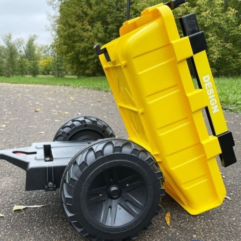 Wielki traktor/koparka na akumulator 720-T z przyczepką 24V 2x200W + POWIĘKSZONY AKUMULATOR [SX2068]