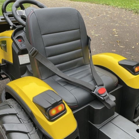 Wielki traktor/koparka na akumulator 720-T z przyczepką 24V 2x200W + POWIĘKSZONY AKUMULATOR [SX2068]