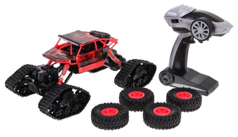 Auto 1:18 Crawler 4x4 Łazik R/C 2.4G Zmienne Koła