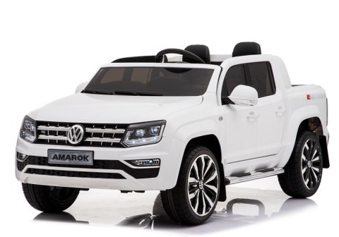 Auto Na Akumulator VW Amarok Biały Radio Koła Eva