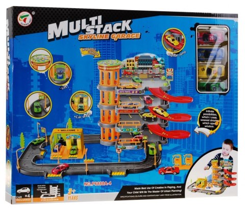 Parking 4 Poziomy Auta