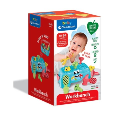 Stolik Małego Majsterkowicza Narzędzia Skrzynka Clementoni 17733