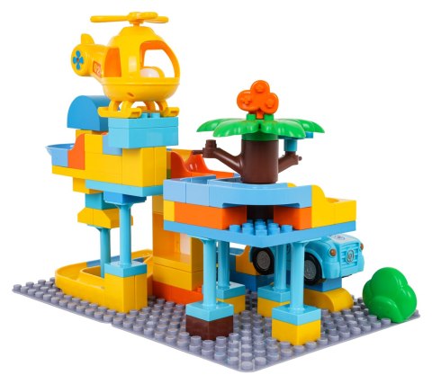 Zestaw Dużych Klocków Stacja Policji 93el.