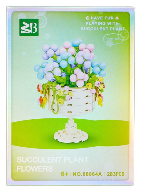 Zestaw Klocków Kwiaty