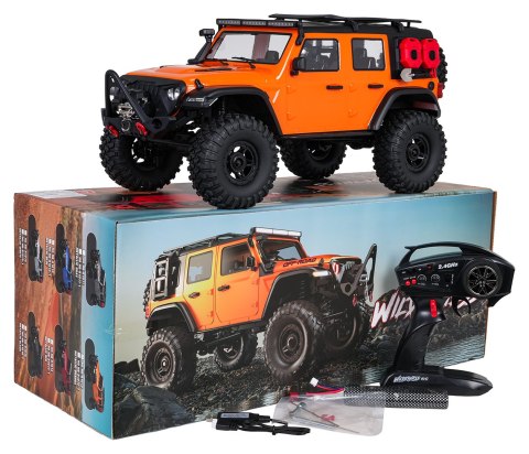 Auto R/C WILDERNESS RTR 1:10 Pomarańczowy