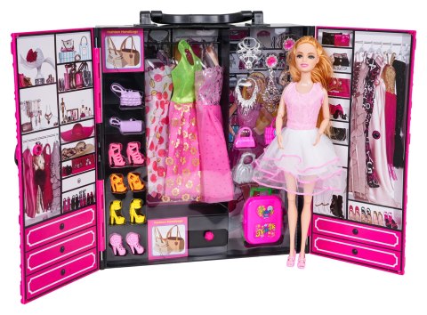 MEGA Zestaw Garderoba + Lalka