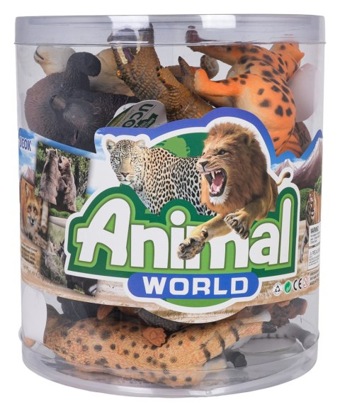 Zestaw Zwierząt 18el. Safari