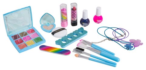 Zestaw do Makijażu + Sukienka Lodowa Niebieska