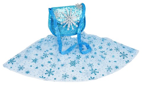 Zestaw do Makijażu + Sukienka Lodowa Niebieska